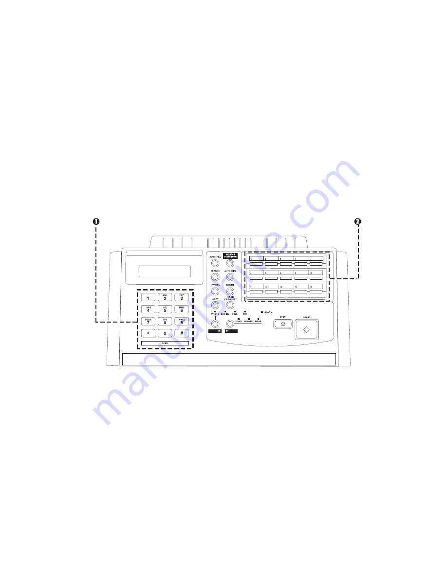 Oki OF5400 Quick Reference Download Page 3