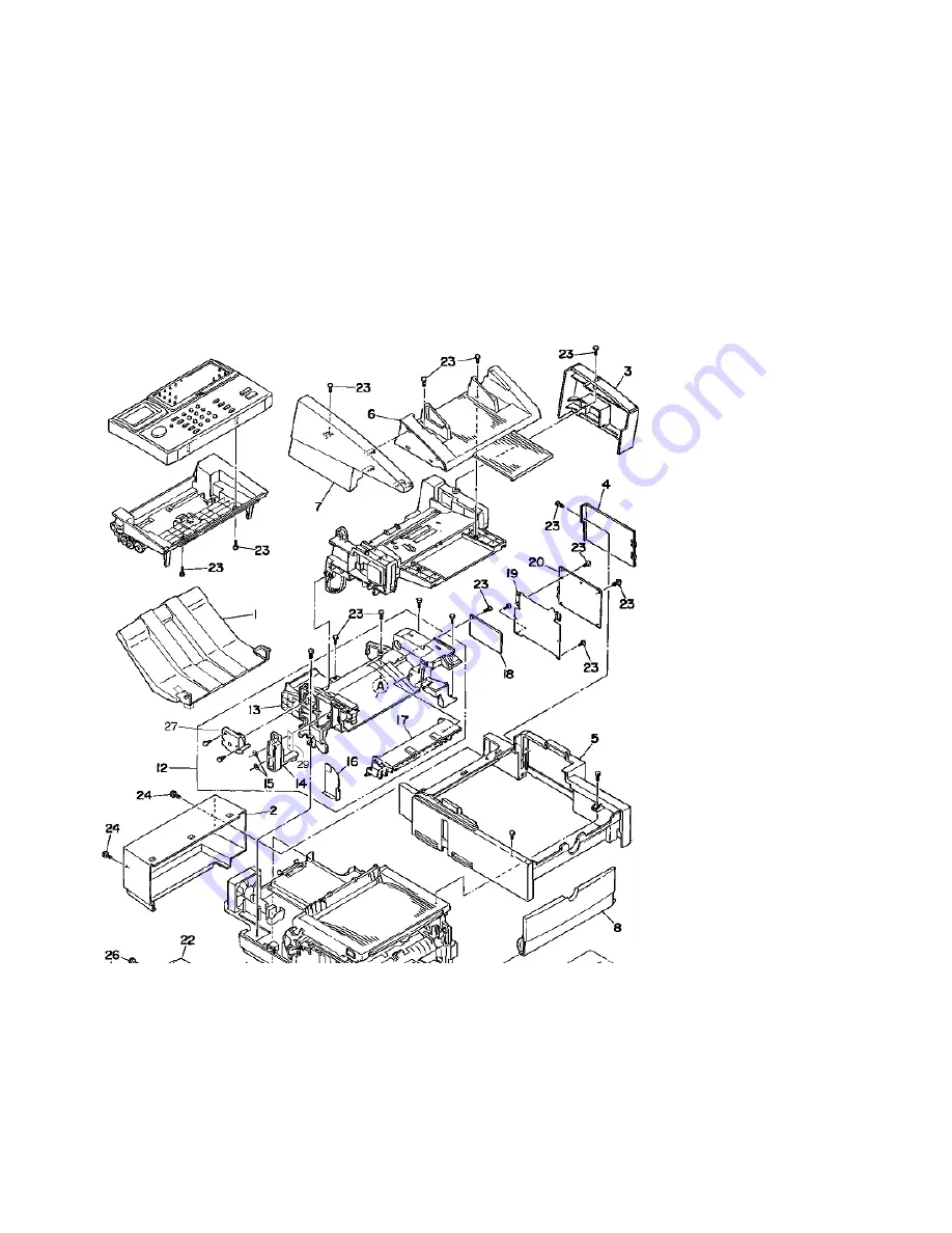 Oki OKIFAX 5750 Service Manual Download Page 956