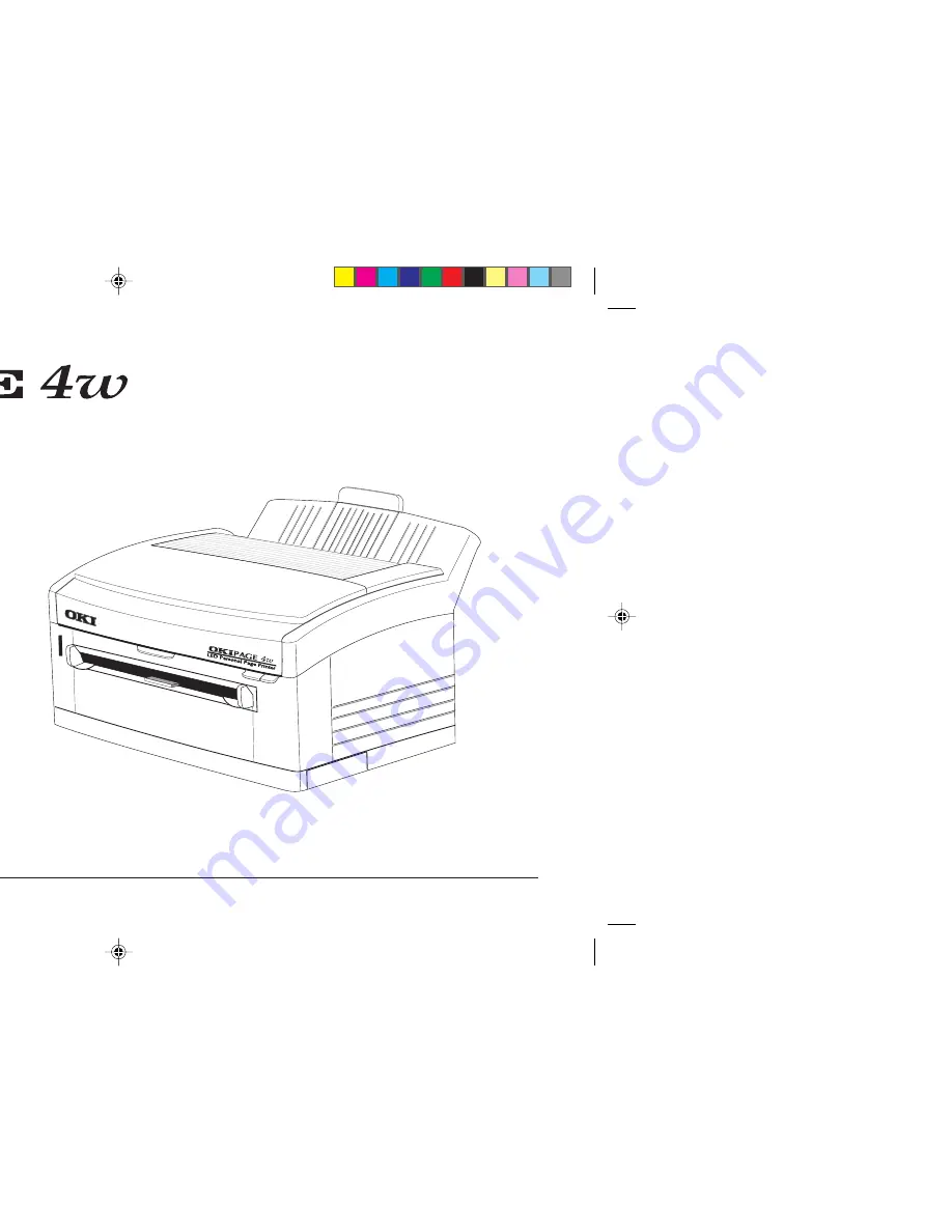 Oki OKIPAGE 4W PLUS Скачать руководство пользователя страница 1