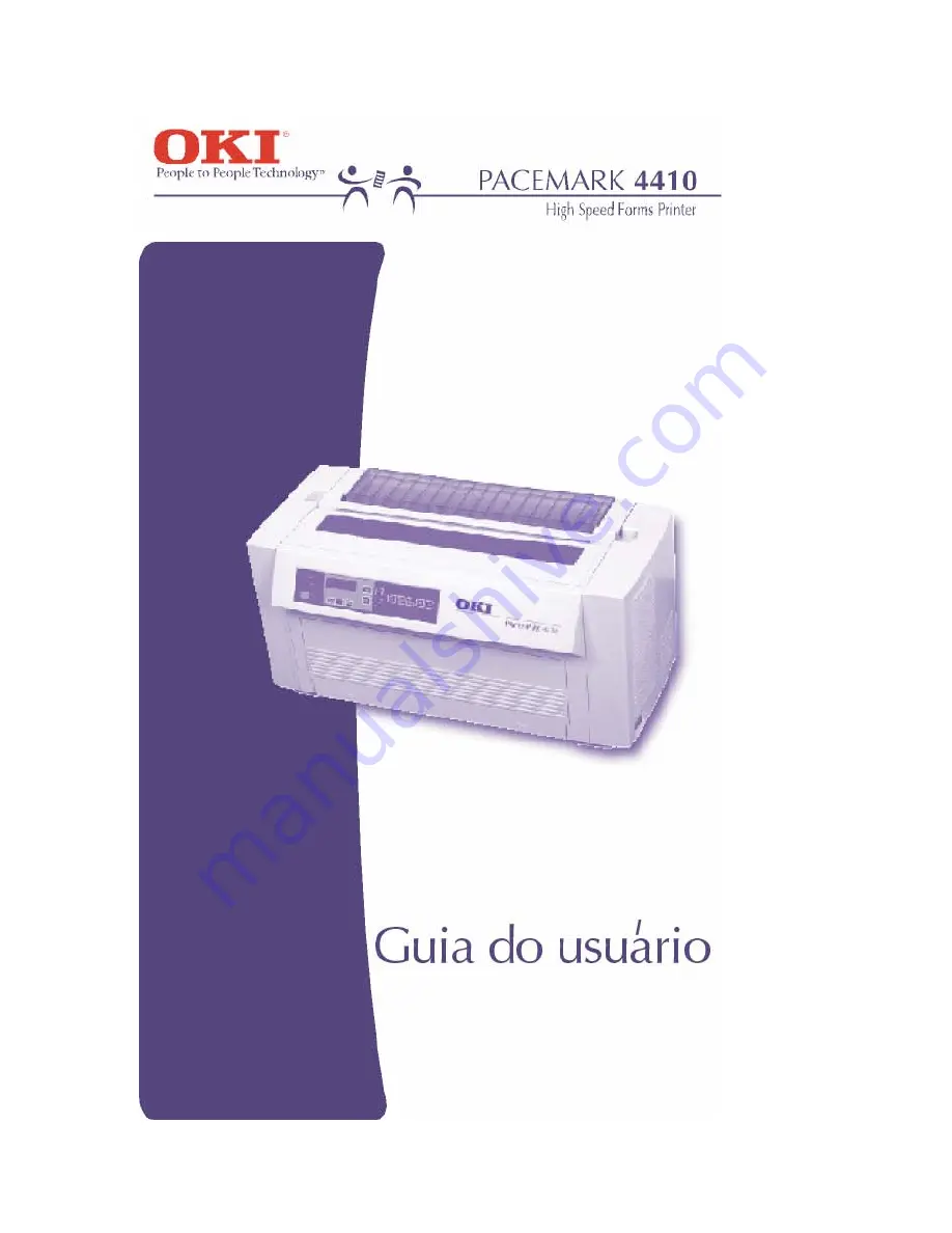 Oki Pacemark PM4410 Guia Do Usuário Download Page 1