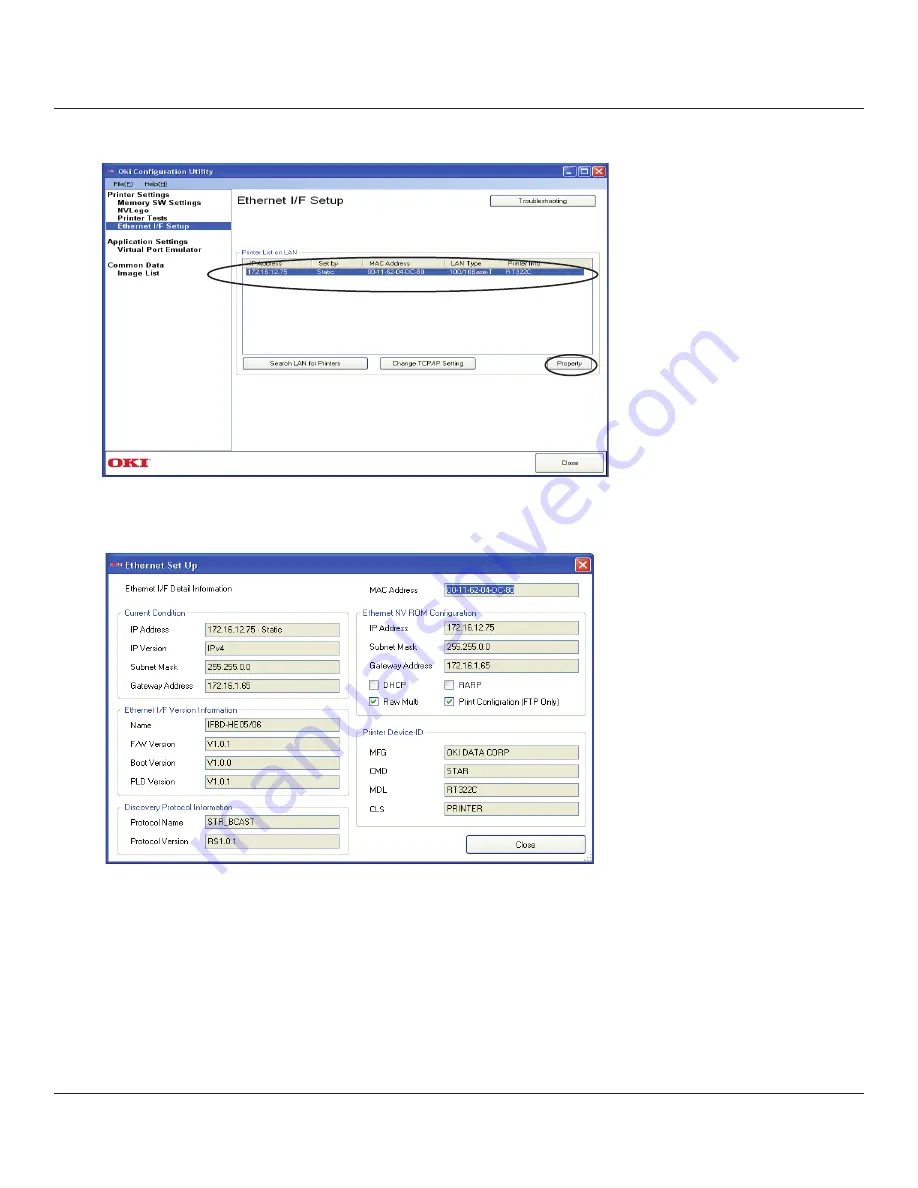 Oki Pacemark PM4410 Software Manual Download Page 100