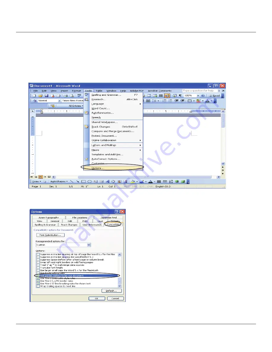 Oki Pacemark PM4410 Software Manual Download Page 116