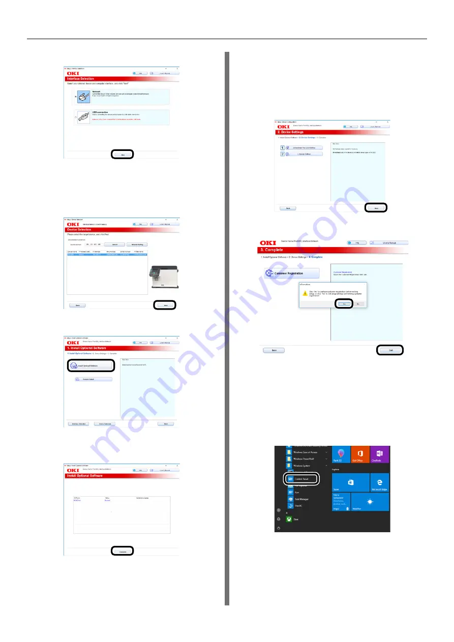 Oki Pro1040 Setup Manual Download Page 41