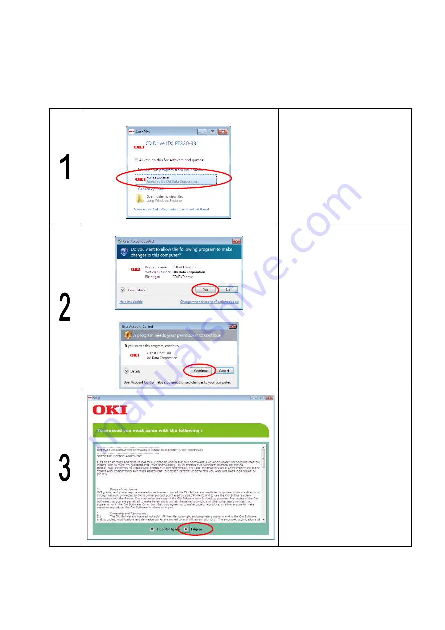 Oki PT330 Installation Manual Download Page 9