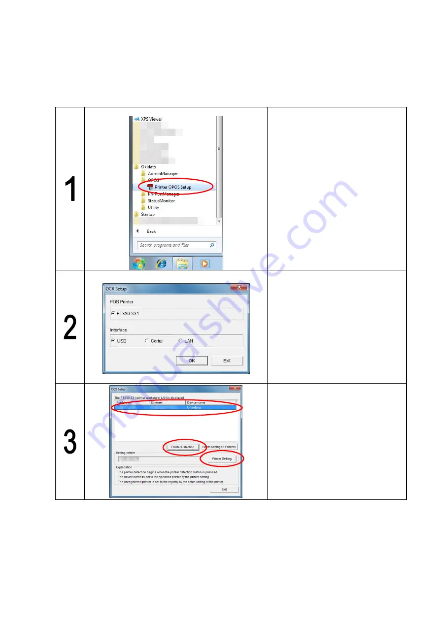 Oki PT330 Installation Manual Download Page 21