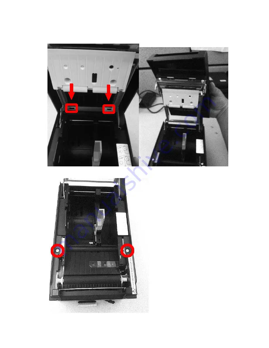 OKIDATA PT390 Disassembly Instructions Manual Download Page 3