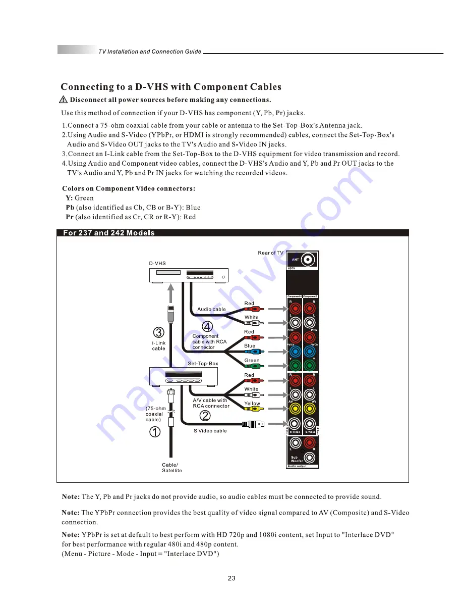 Olevia 237T User Manual Download Page 25