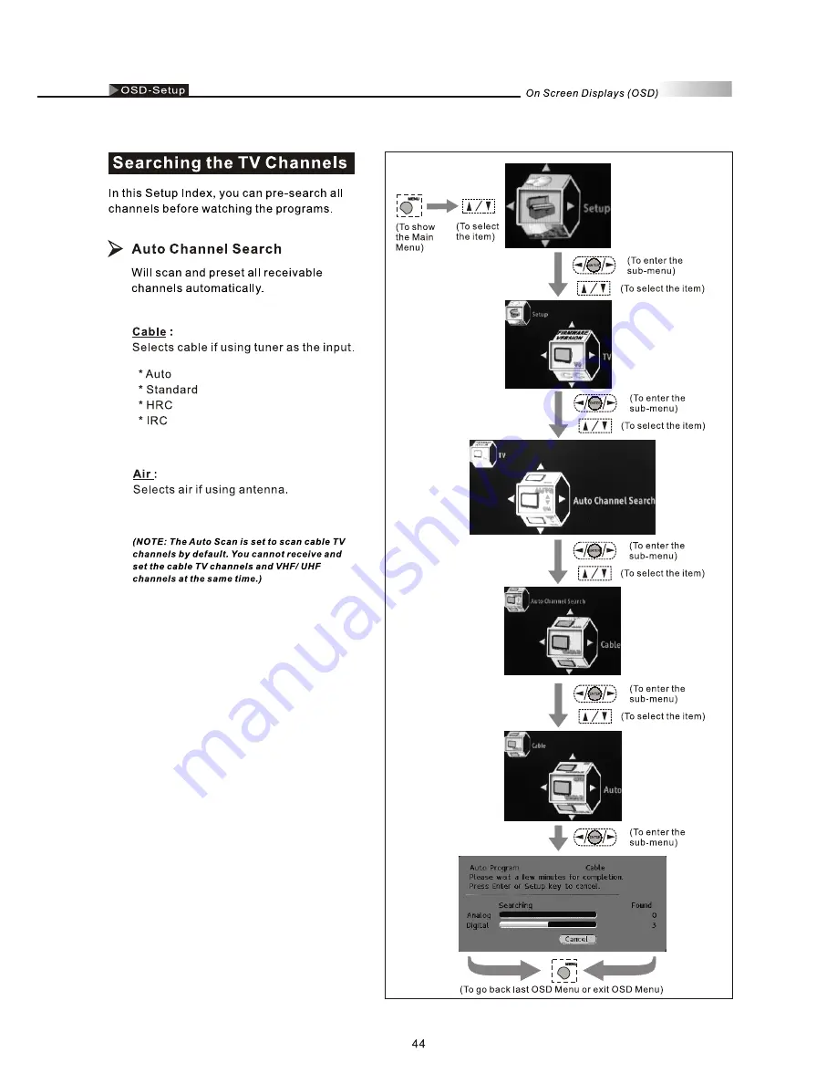 Olevia 237T User Manual Download Page 46