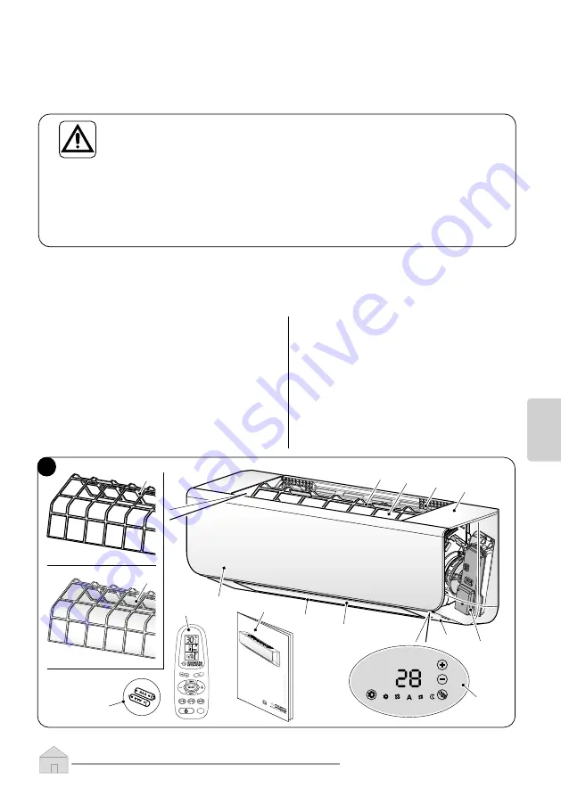 Olimpia splendid Bi2 WALL TR 1000 Instructions For Use And Maintenance Manual Download Page 259