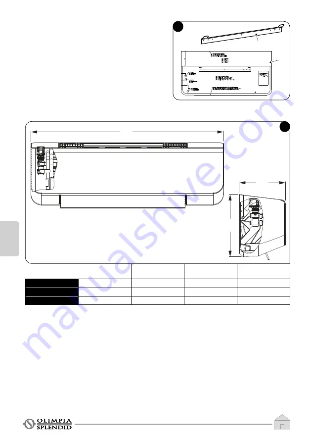 Olimpia splendid Bi2 WALL TR 1000 Instructions For Use And Maintenance Manual Download Page 260