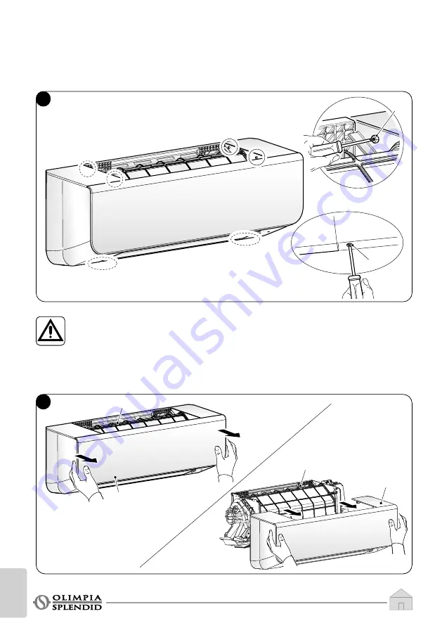 Olimpia splendid Bi2 WALL TR 1000 Instructions For Use And Maintenance Manual Download Page 424