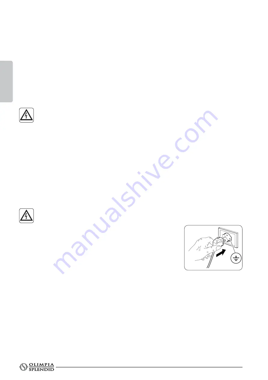 Olimpia splendid DOLCECLIMA Instructions For Installation, Use And Maintenance Manual Download Page 62