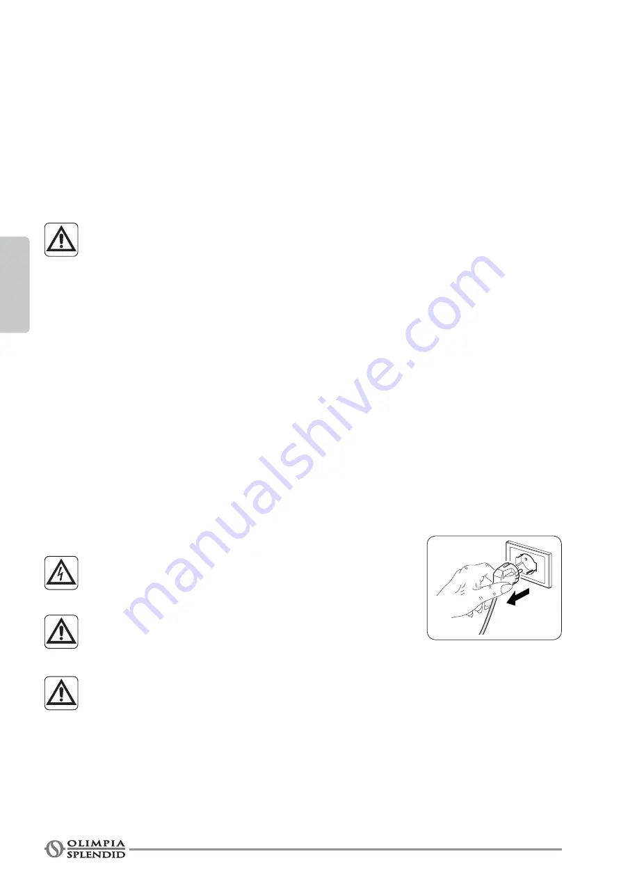 Olimpia splendid DOLCECLIMA Instructions For Installation, Use And Maintenance Manual Download Page 108