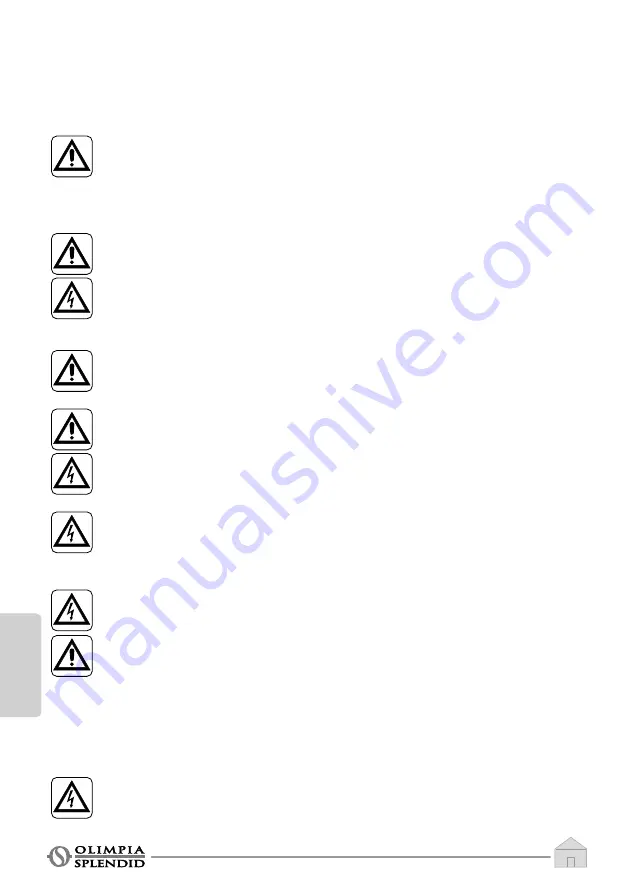 Olimpia splendid Unico Air 10 SF EVA Instructions For Use And Maintenance Manual Download Page 242