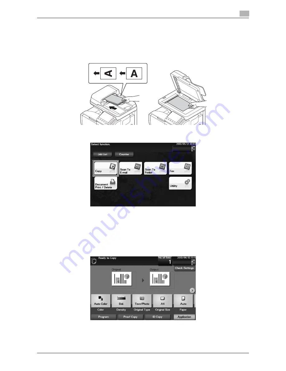 Olivetti d-COLOR MF3300 Quick Start Manual Download Page 55