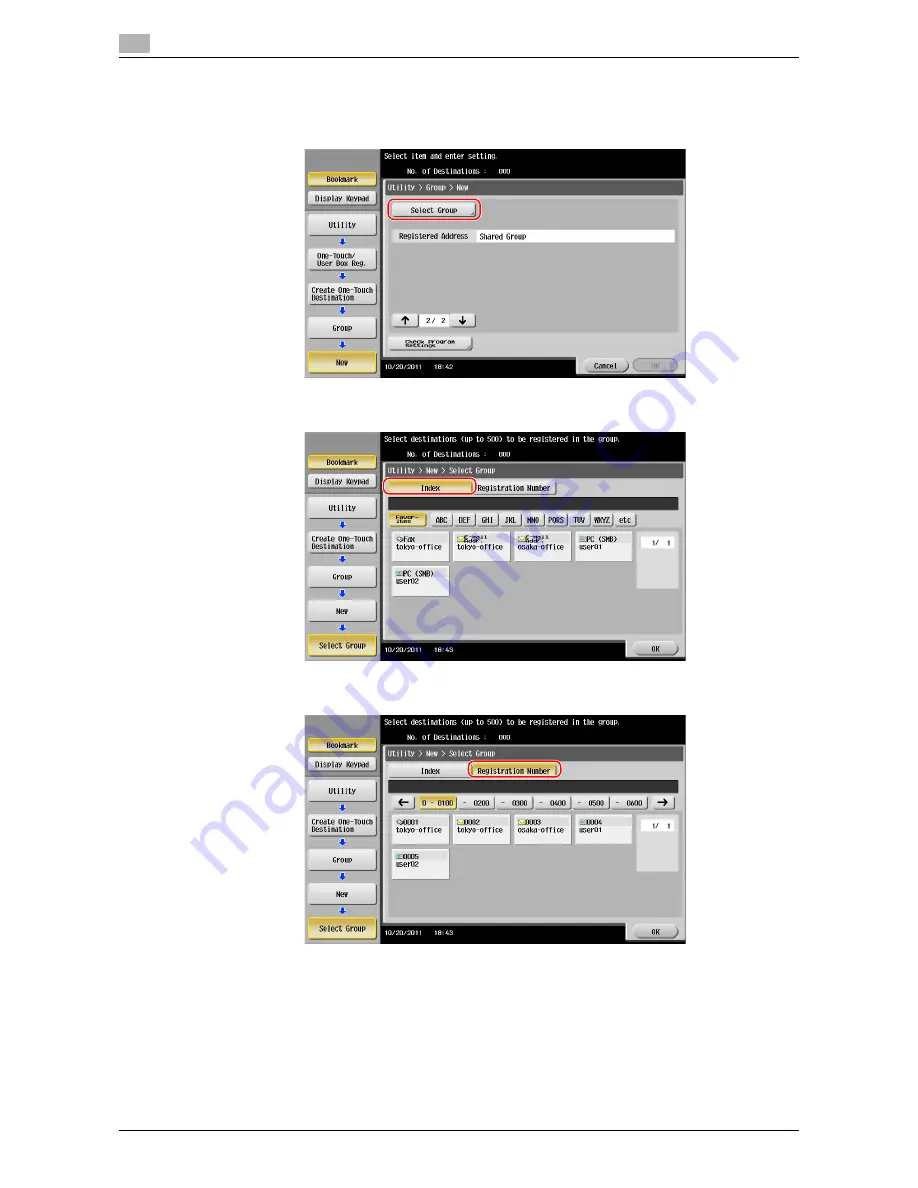 Olivetti d-COLOR MF652 Quick Start Manual Download Page 106