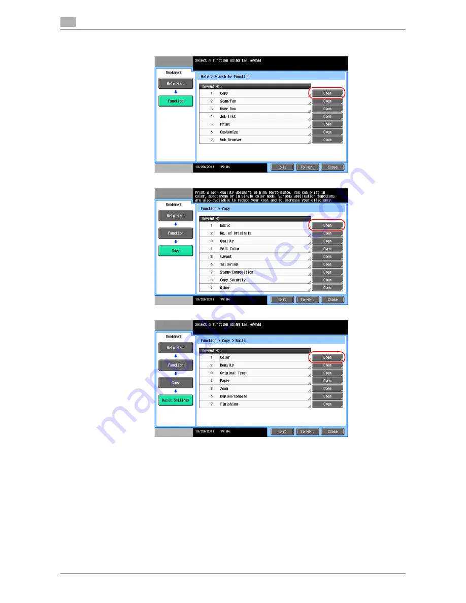 Olivetti d-COLOR MF652 Quick Start Manual Download Page 116