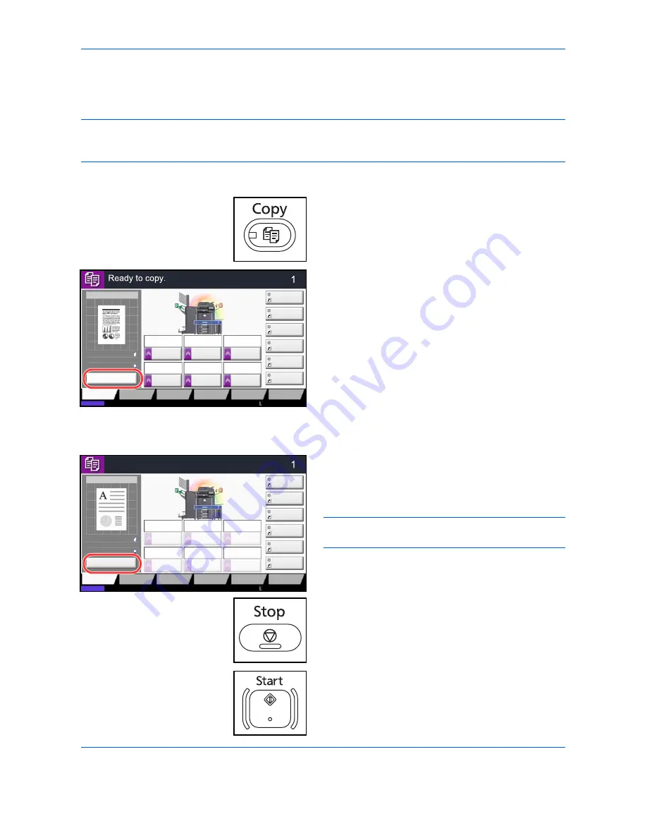 Olivetti d-COPIA 3500MF Operation Manual Download Page 102