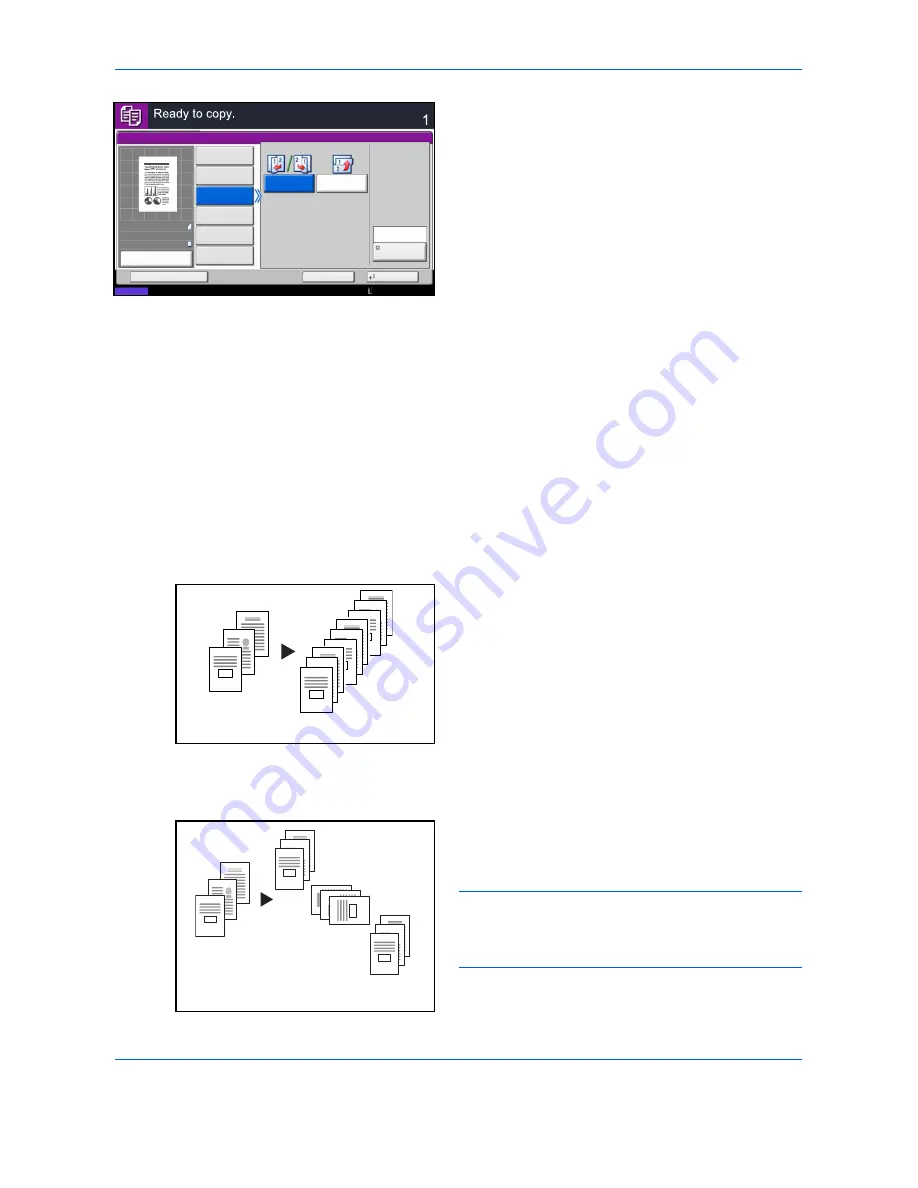 Olivetti d-COPIA 3500MF Operation Manual Download Page 110