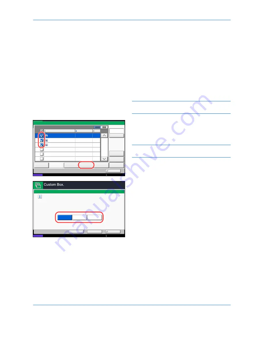 Olivetti d-COPIA 3500MF Operation Manual Download Page 262