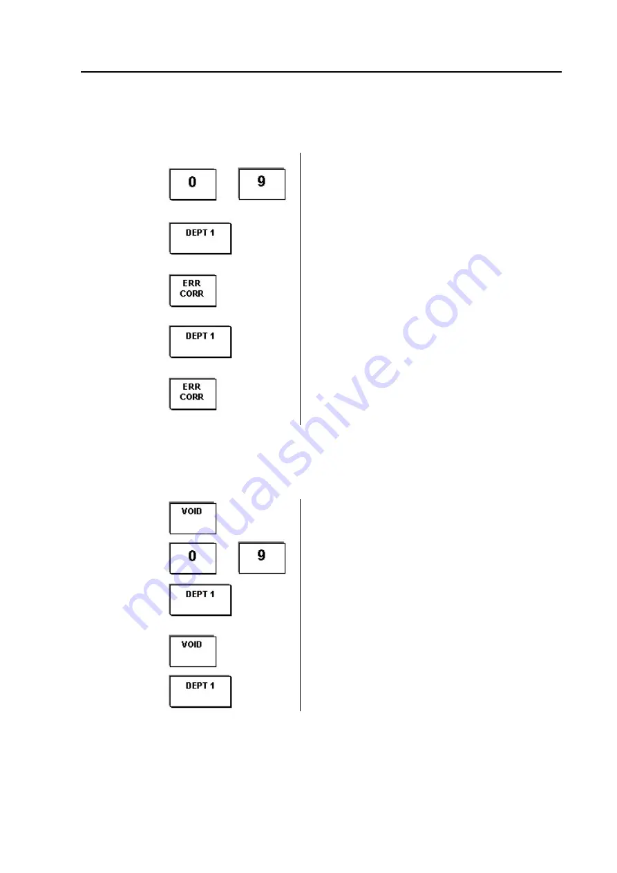 Olivetti ECR 300 euro Instructions Manual Download Page 22