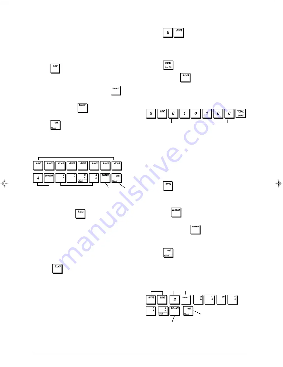 Olivetti ECR 6920 F User Manual Download Page 20