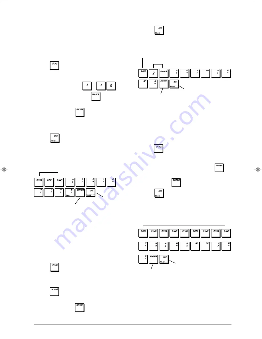 Olivetti ECR 6920 F Скачать руководство пользователя страница 21