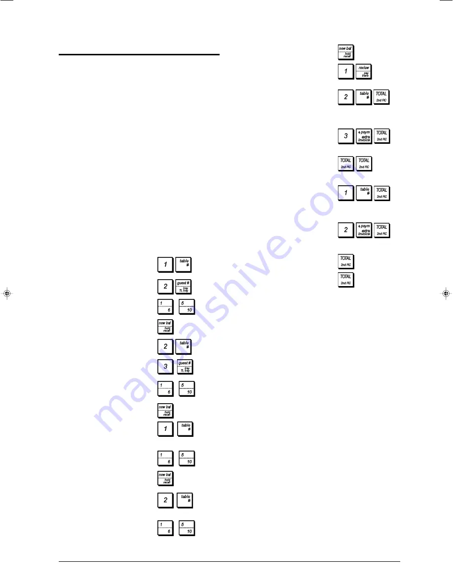 Olivetti ECR 6920 F User Manual Download Page 43