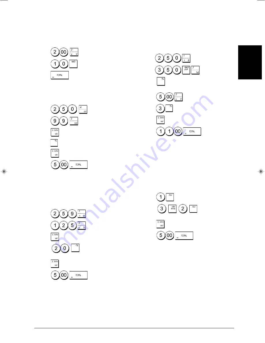 Olivetti ECR 7100 User Manual Download Page 23