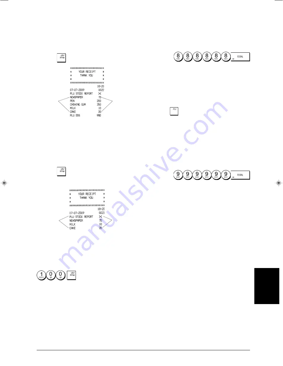 Olivetti ECR 7700 Скачать руководство пользователя страница 25