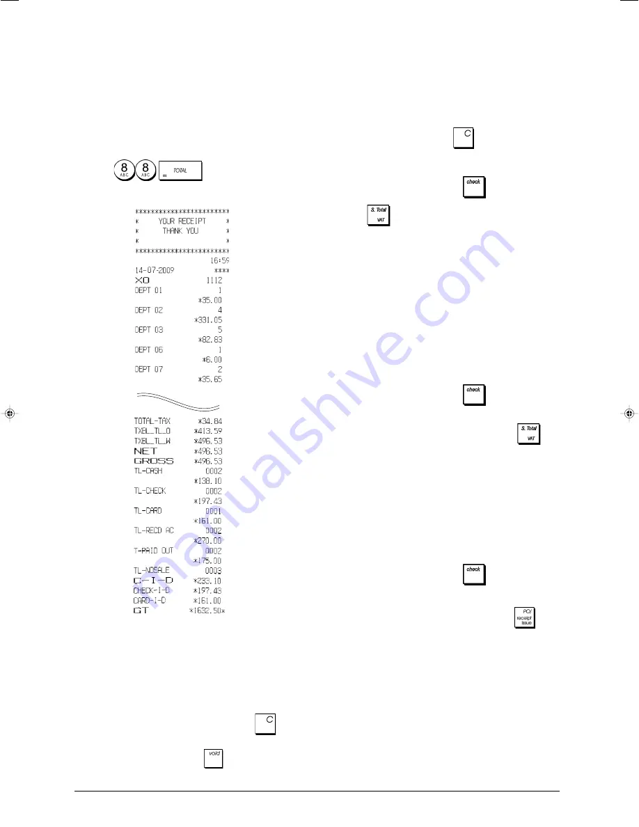 Olivetti ECR 7700 Скачать руководство пользователя страница 26