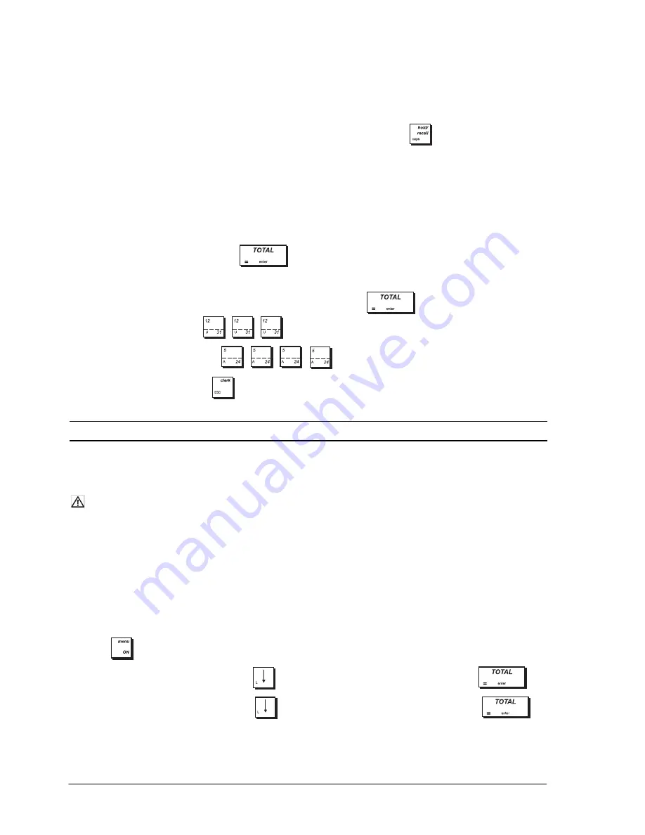 Olivetti ECR 7900 Скачать руководство пользователя страница 18