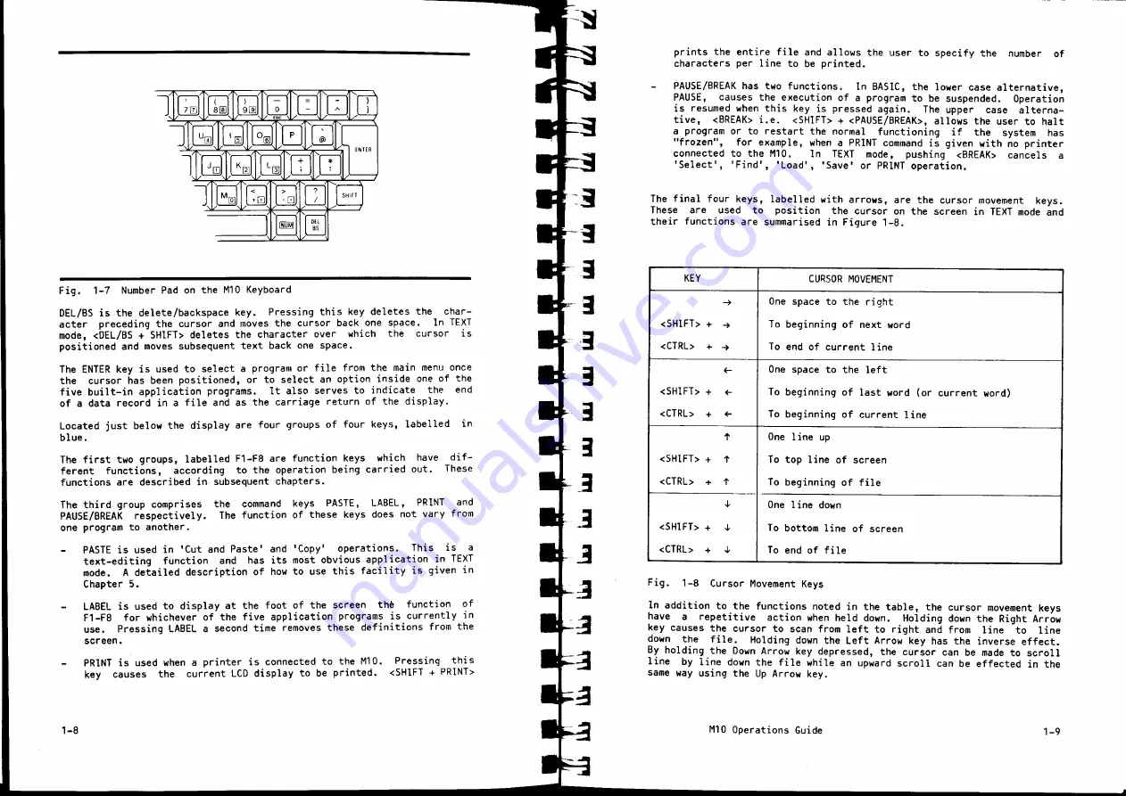 Olivetti M10 Скачать руководство пользователя страница 14