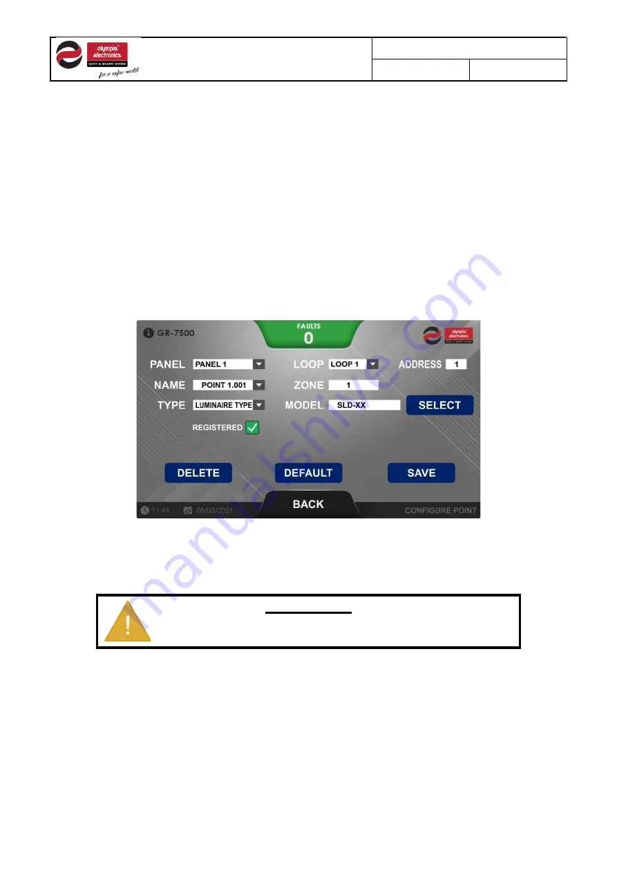 olympia electronics GR-750 Series Manual Download Page 46