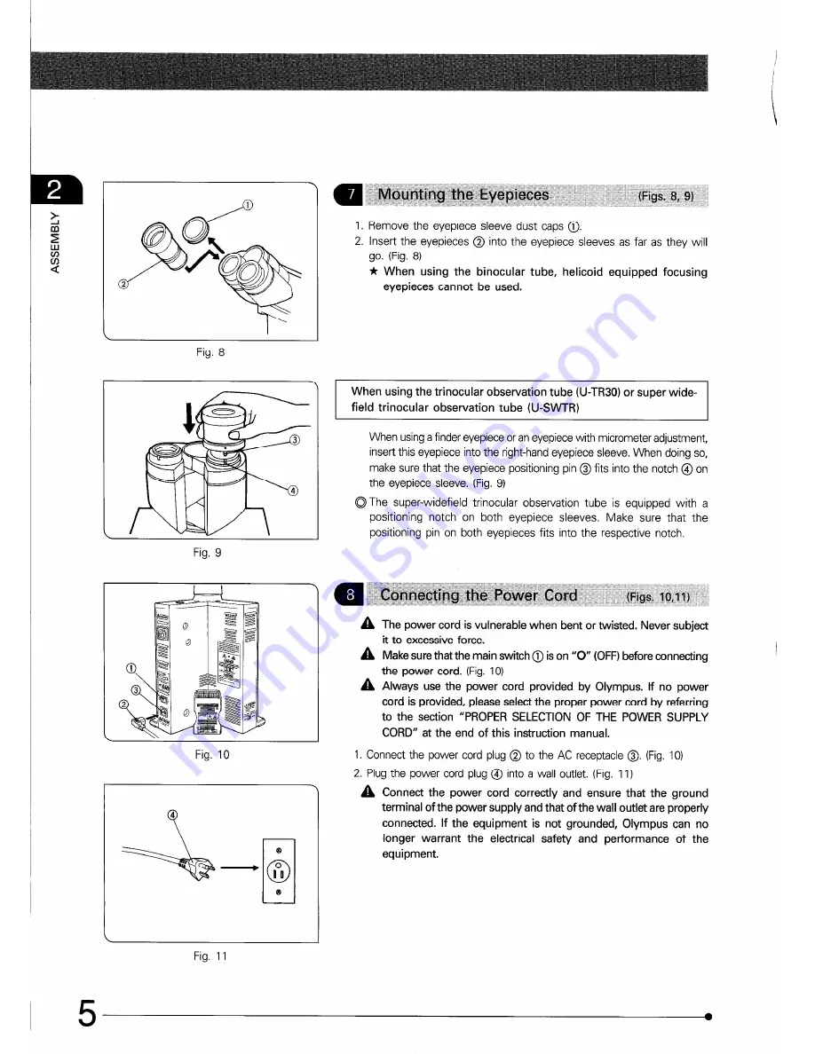 Olympus bx40 Скачать руководство пользователя страница 10