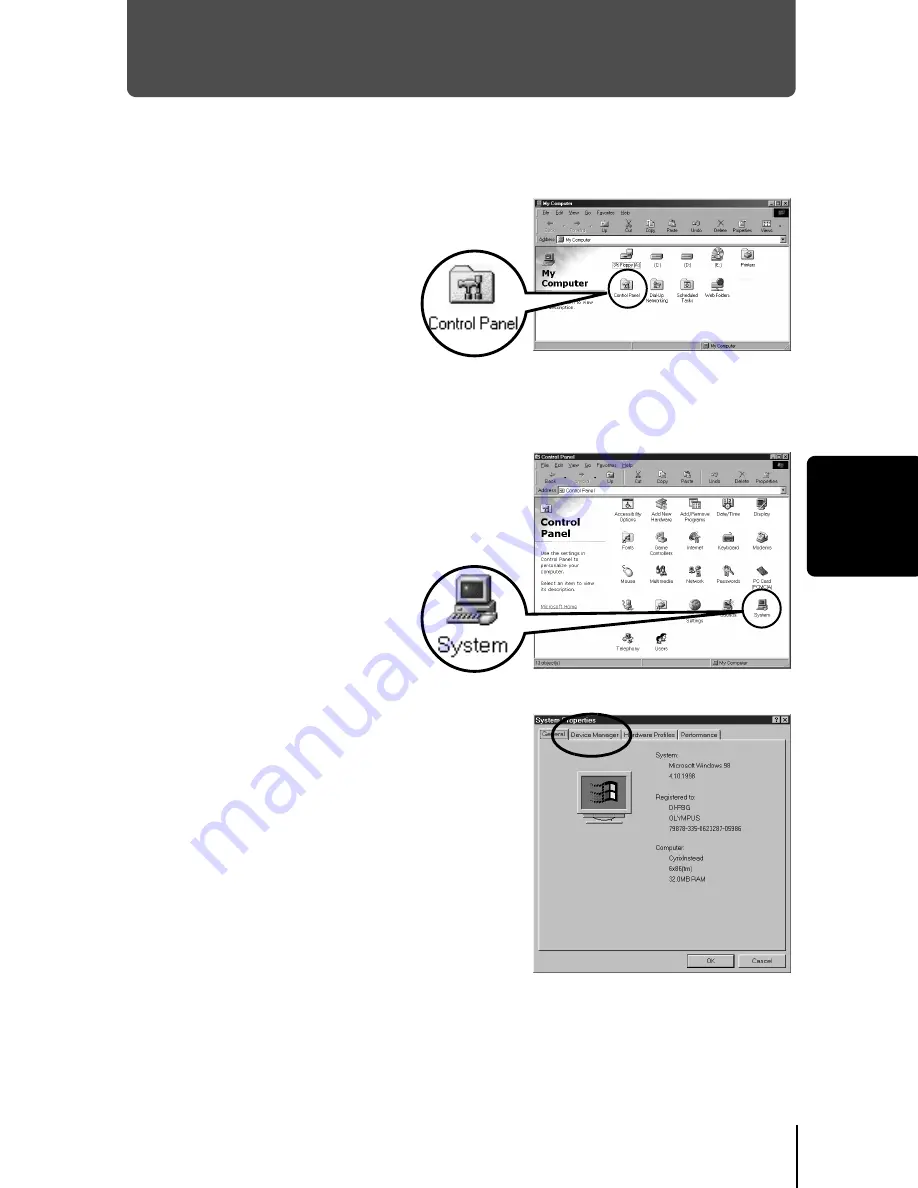 Olympus Camedia C-300 ZOOM Reference Manual Download Page 161