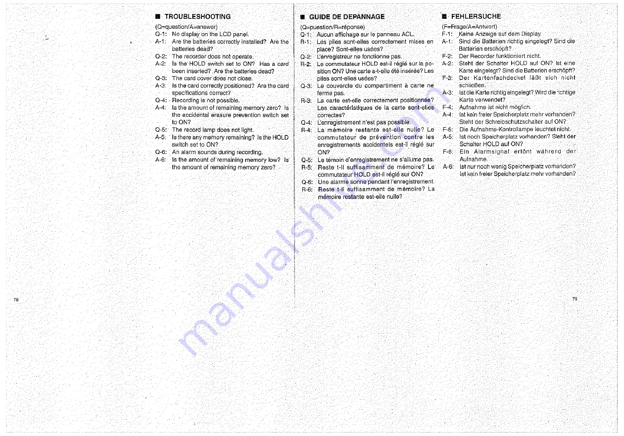 Olympus D 1000 Operation Manual Download Page 40