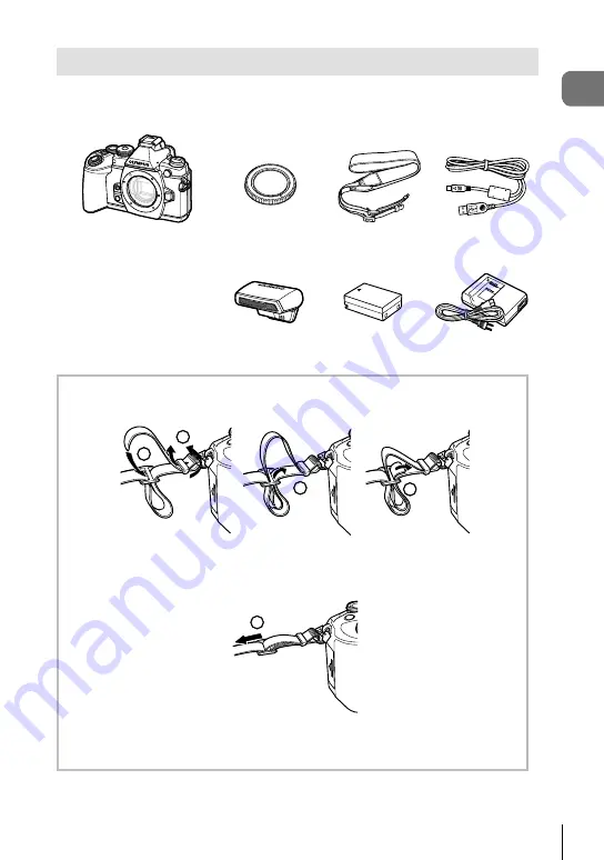 Olympus E-M1 Instruction Manual Download Page 9