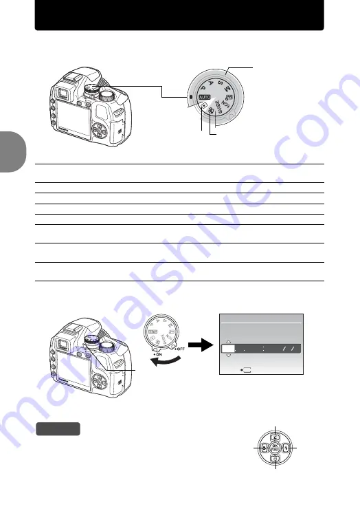 Olympus SP 570 - UZ Digital Camera Advanced Manual Download Page 6