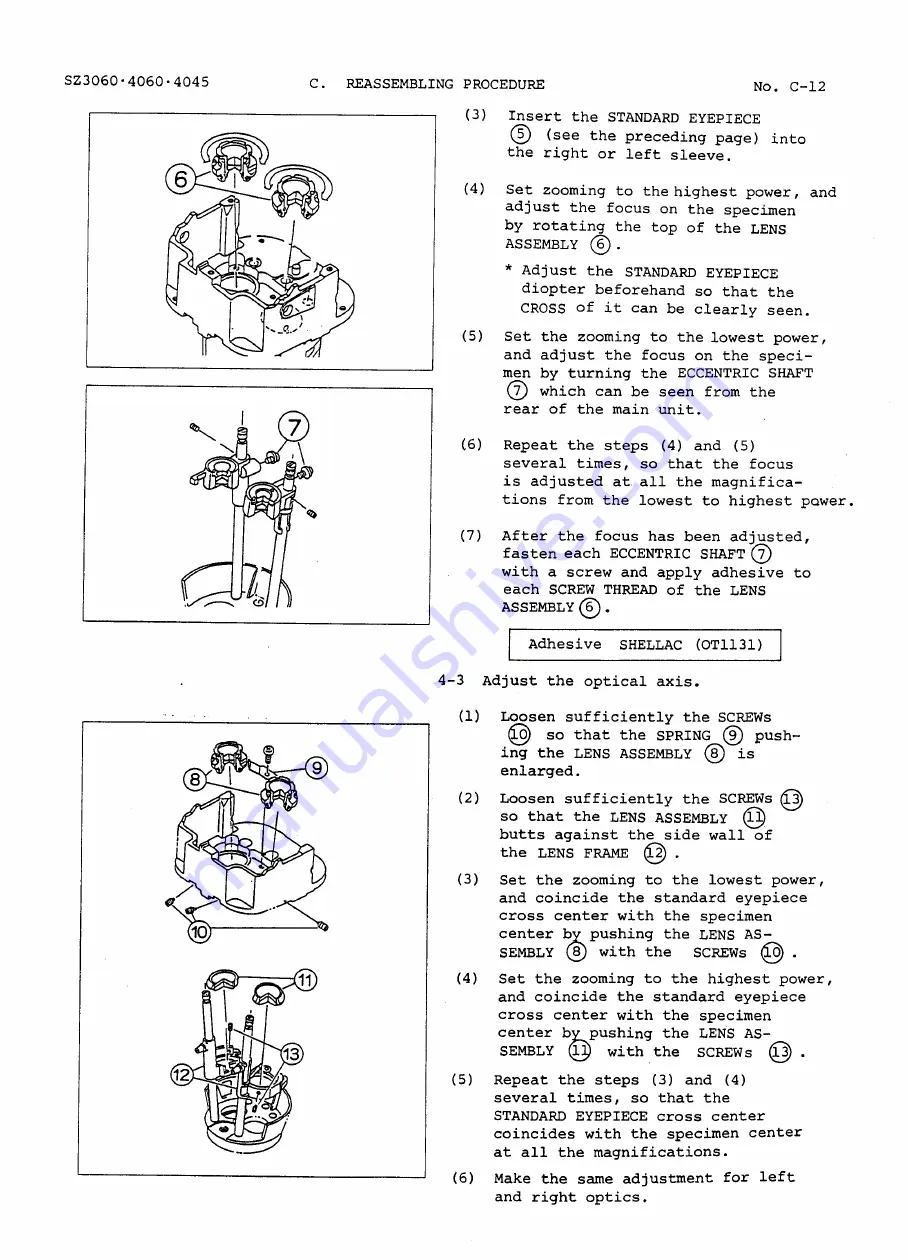 Olympus SZ3060 Repair Manual Download Page 28