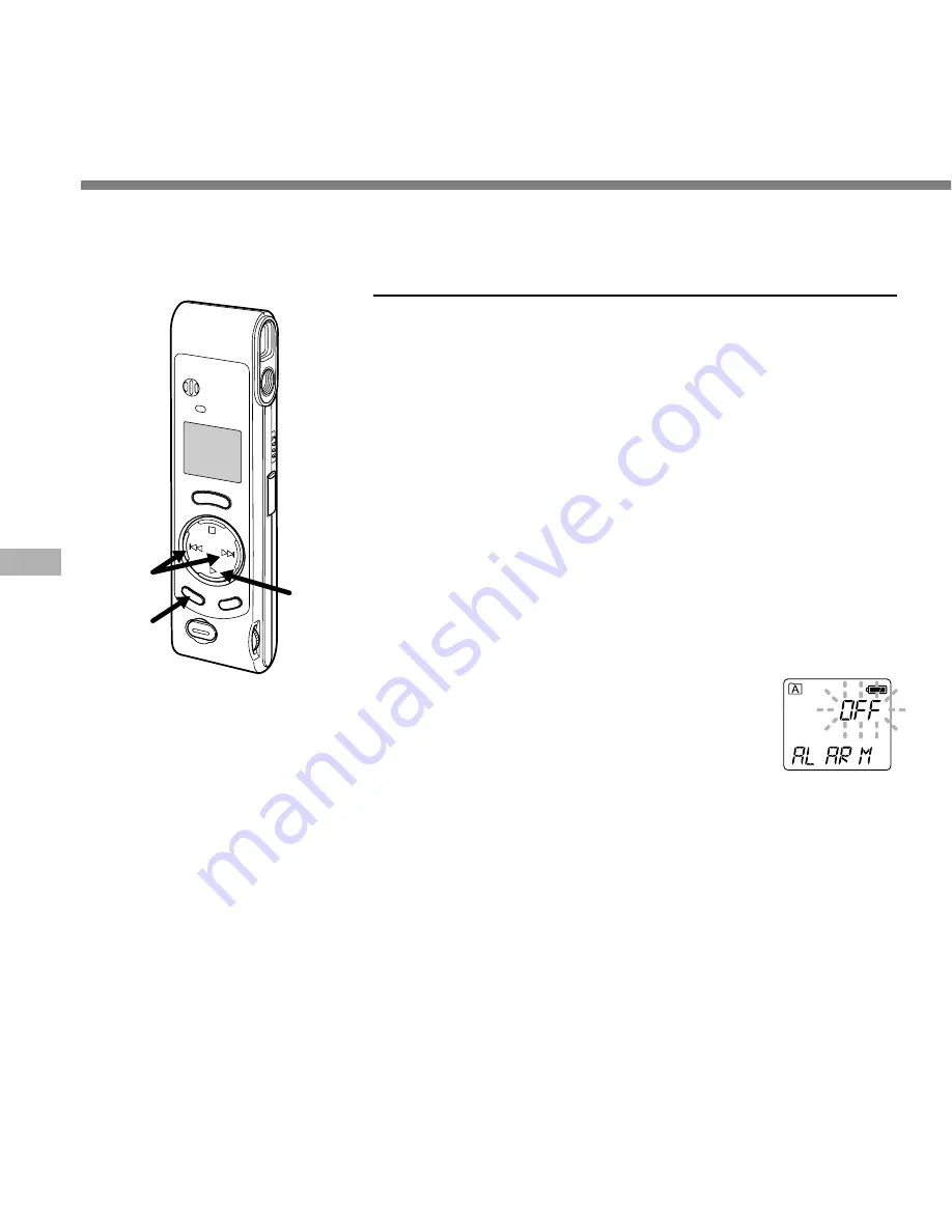 Olympus W-10 - 16 MB Digital Voice Recorder Instructions Manual Download Page 20