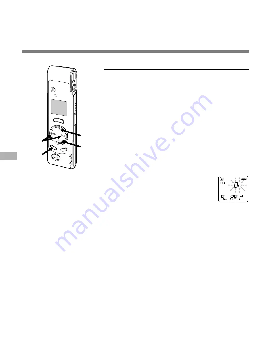 Olympus W-10 - 16 MB Digital Voice Recorder Скачать руководство пользователя страница 22