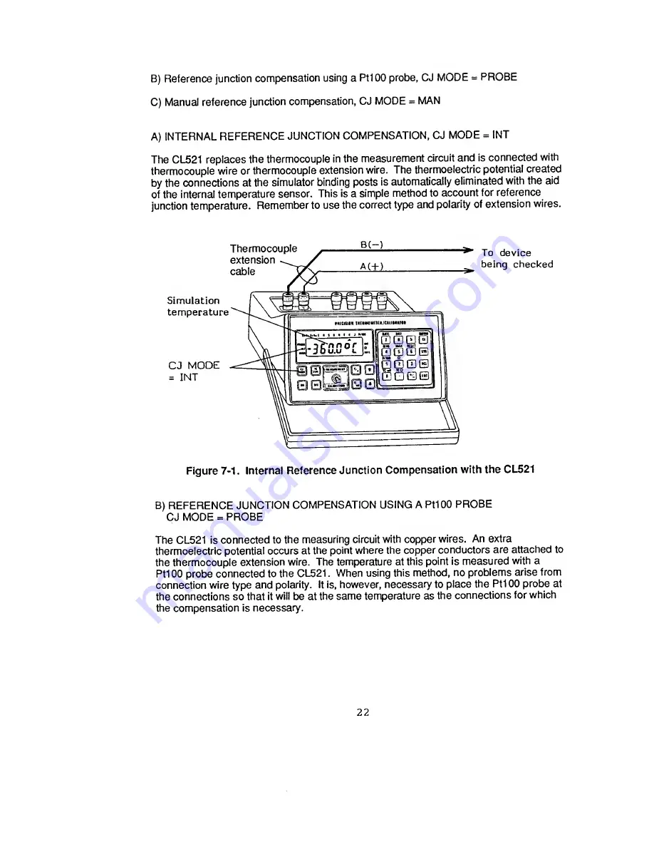 Omega Engineering CL521 Скачать руководство пользователя страница 26