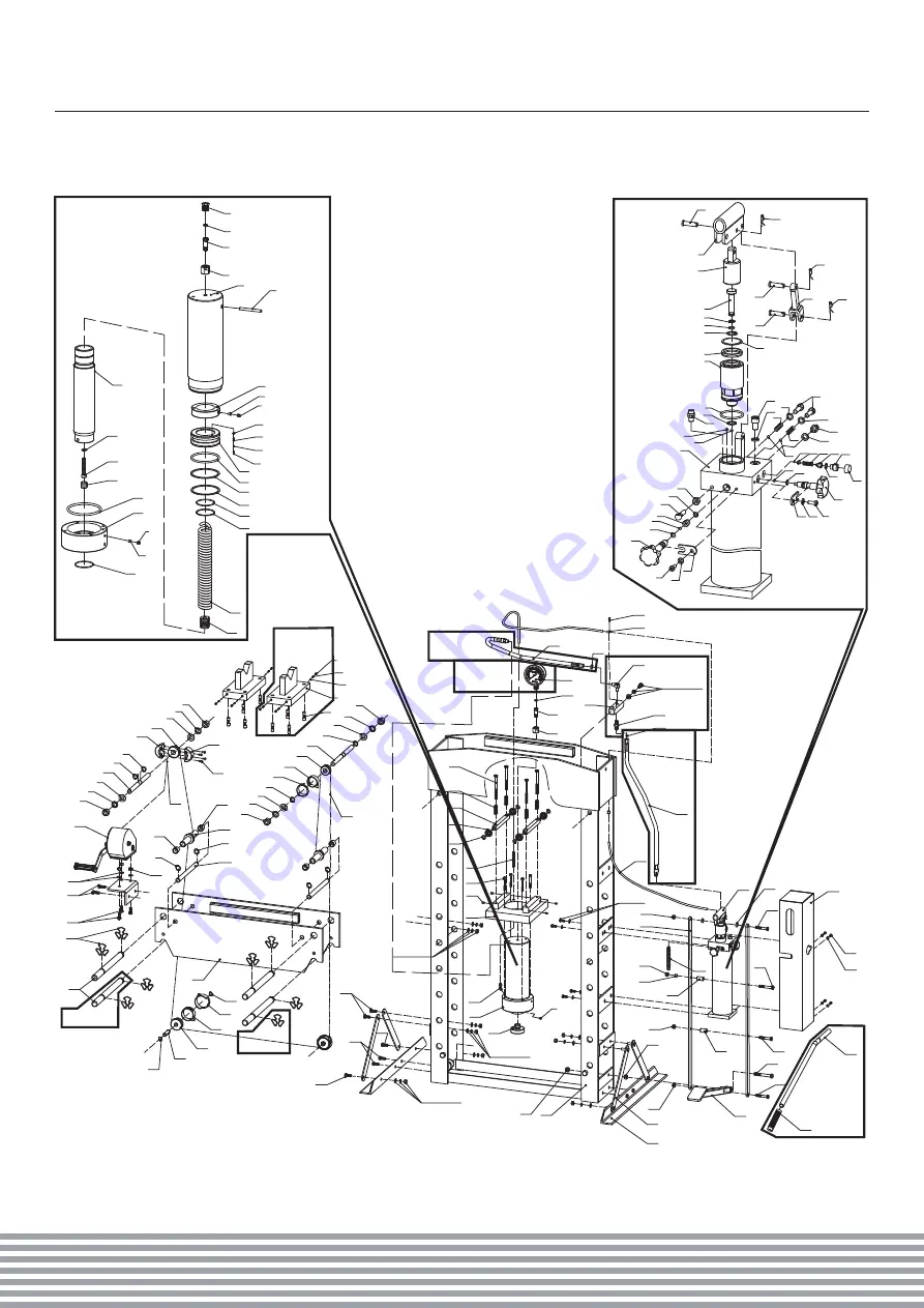 Omega Lift 61154 Operating Instructions & Parts Manual Download Page 9