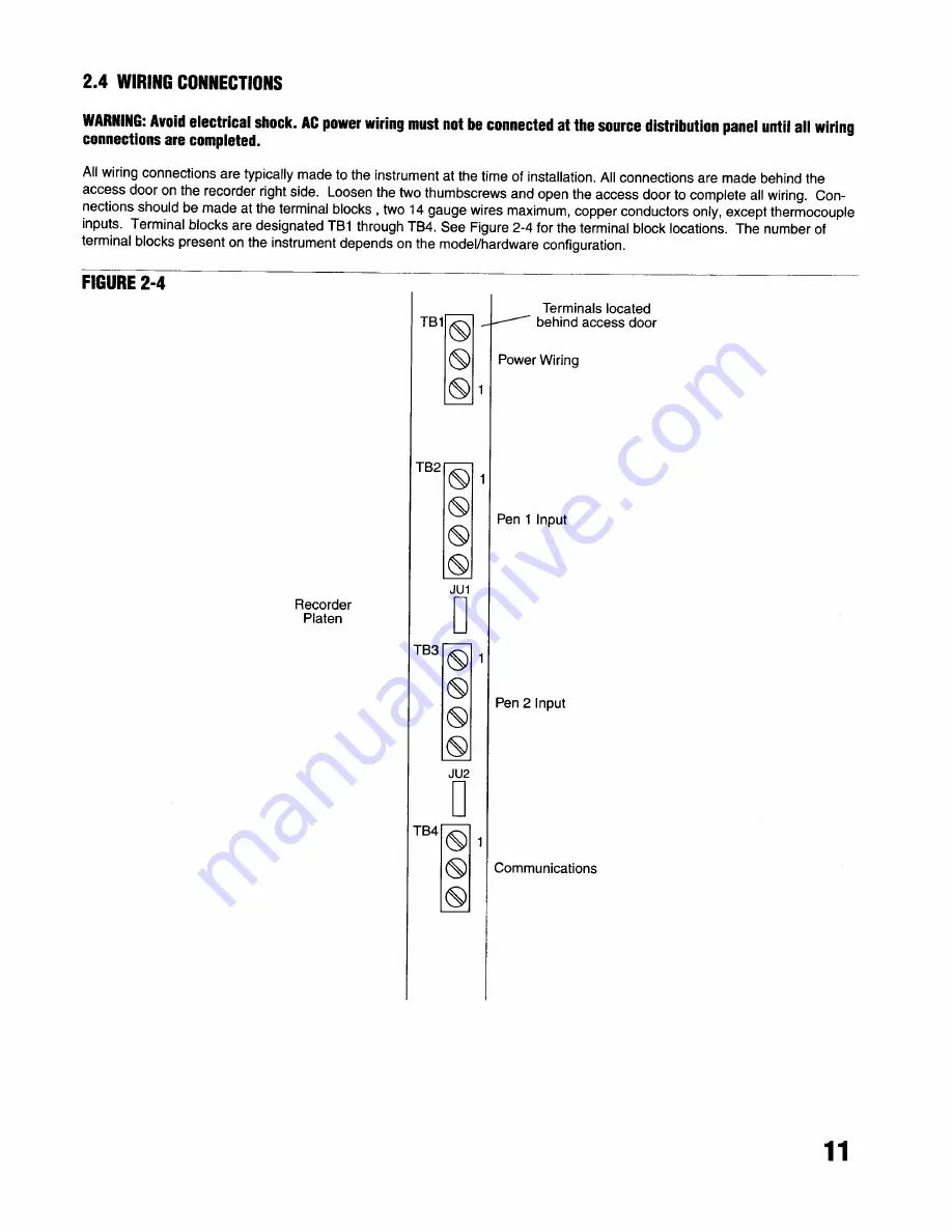 Omega CT5000 User Manual Download Page 11