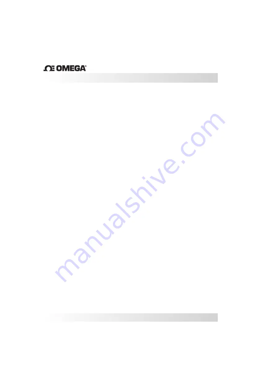 Omega FSW-6000 Series User Manual Download Page 3