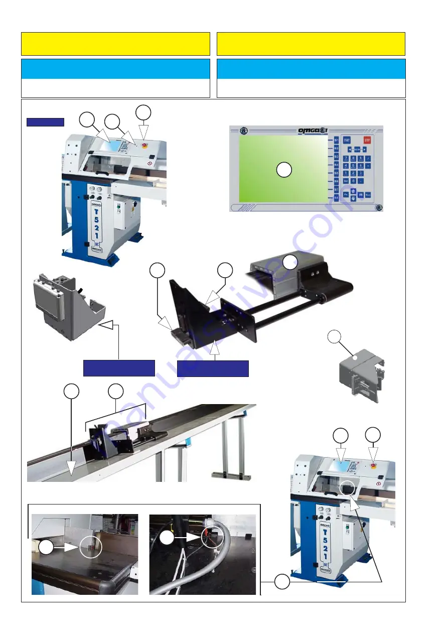 OMGA T 521 SNC Operation And Maintenance Manual Download Page 40