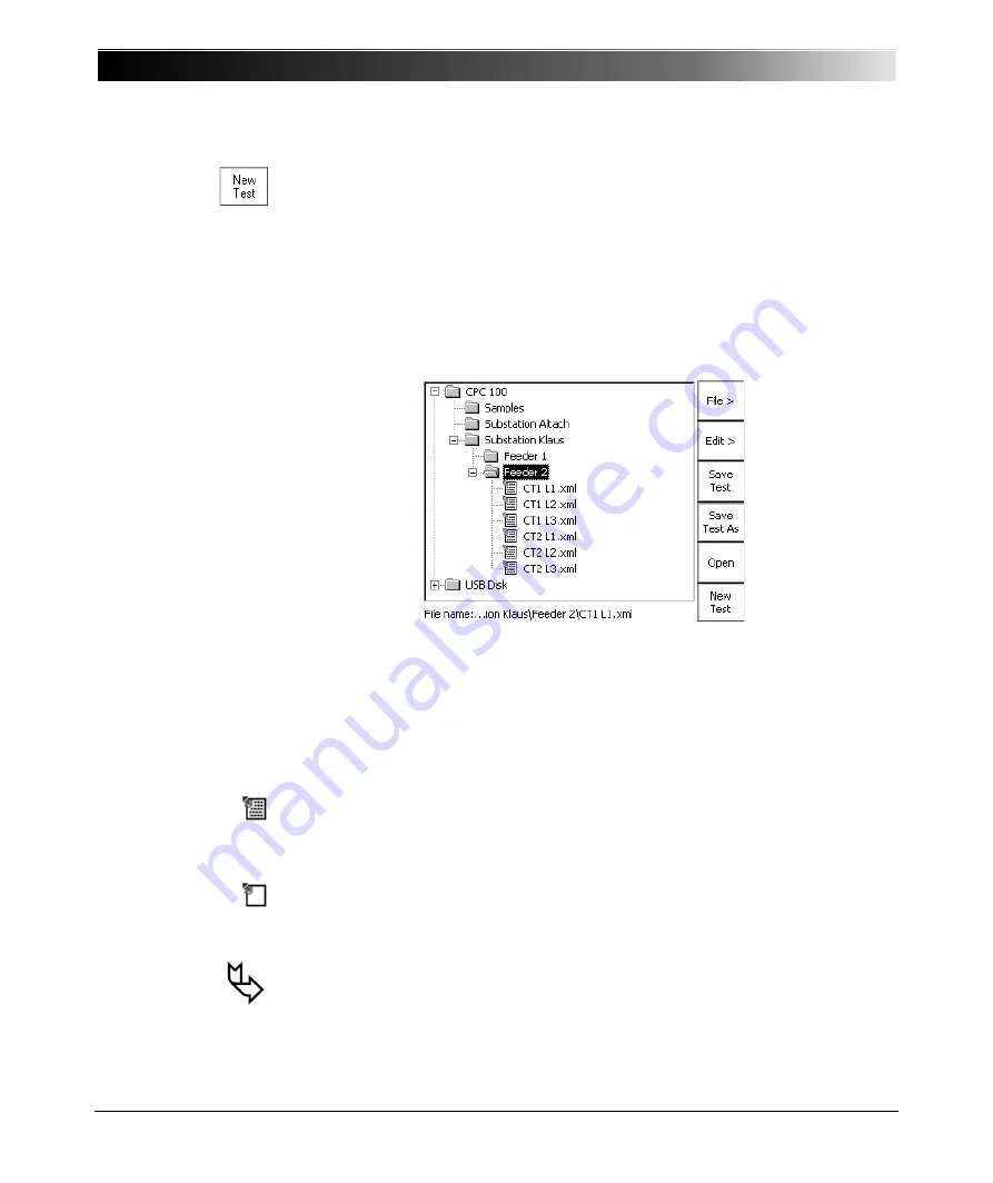 Omicron CPC 100 Reference Manual Download Page 60