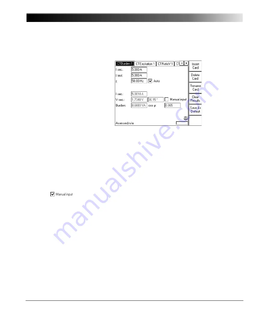 Omicron CPC 100 Reference Manual Download Page 102