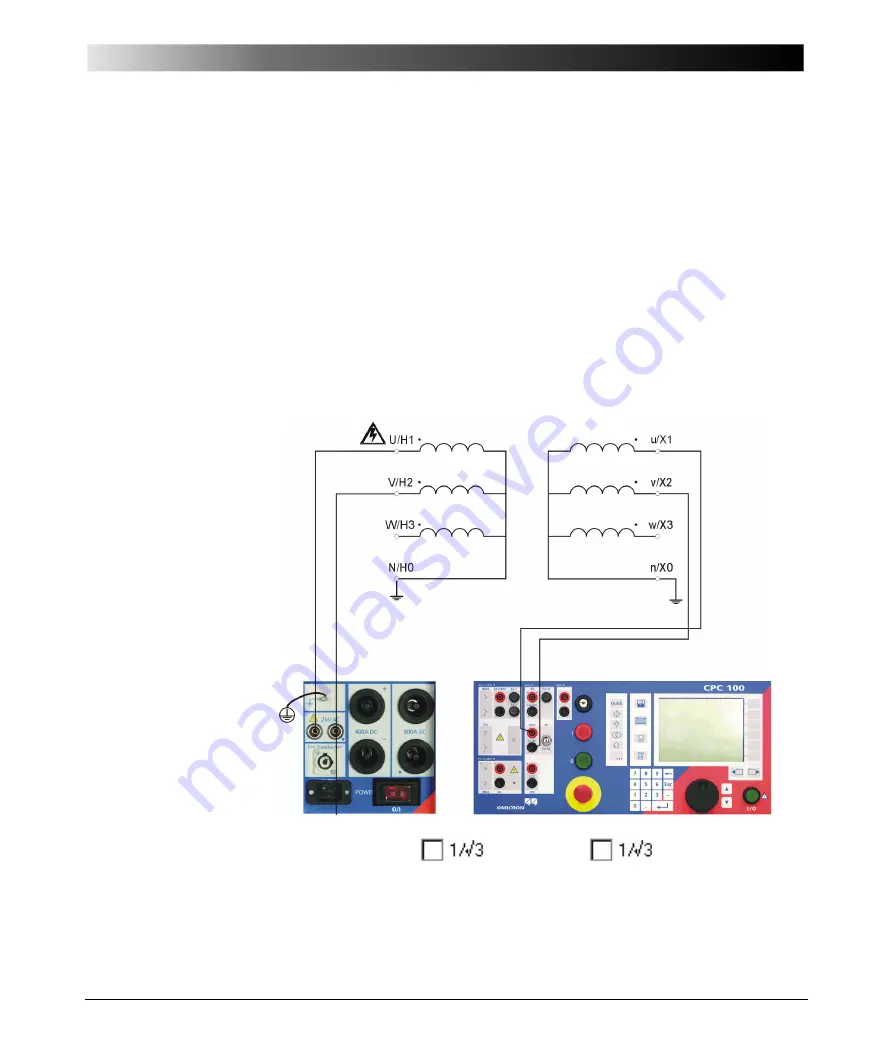 Omicron CPC 100 Reference Manual Download Page 167